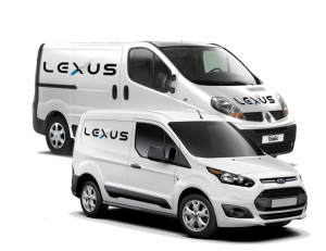 lexus bestelwagen